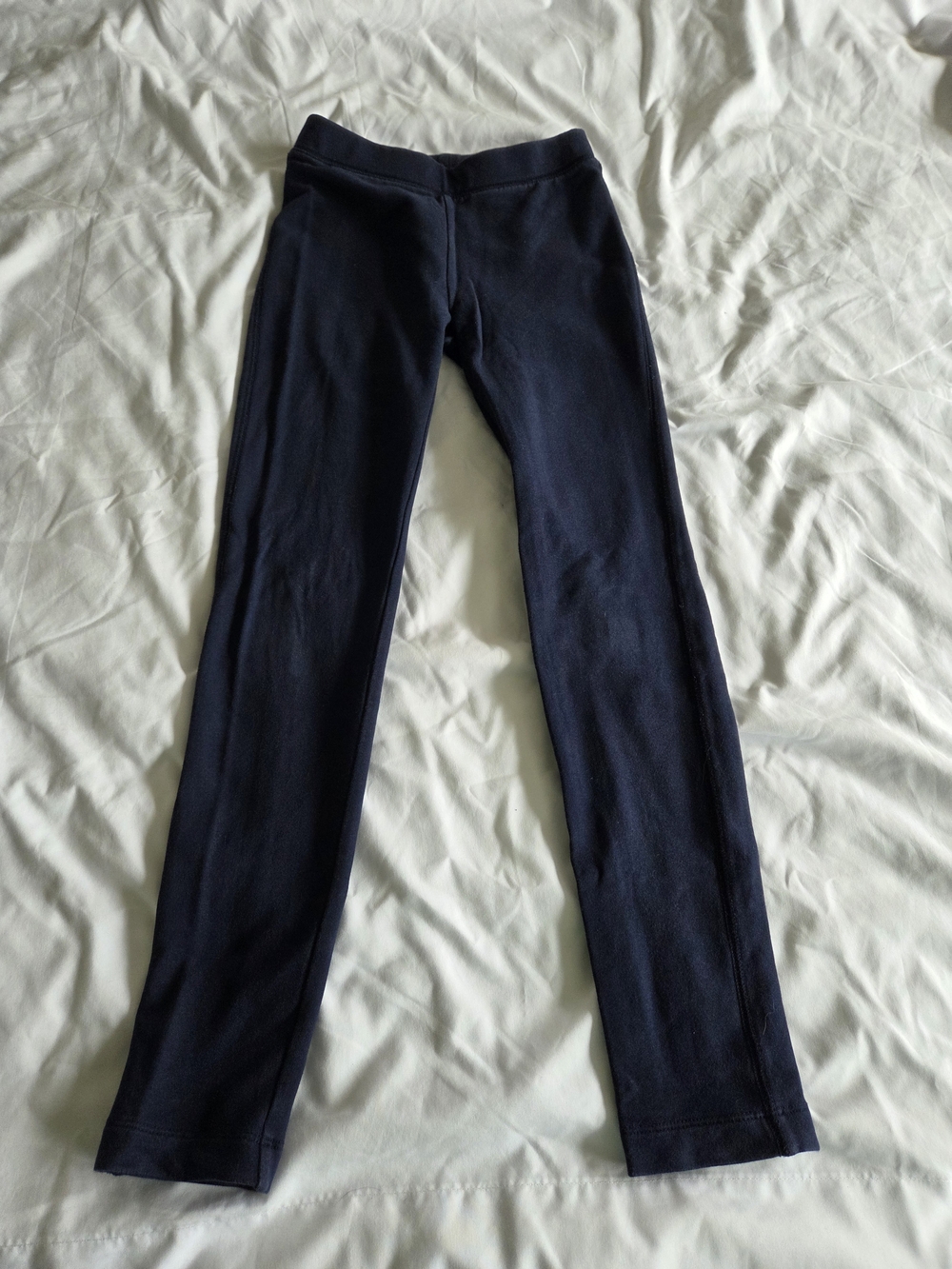 J Crew Crewcuts Girls Navy Leggings Size 12